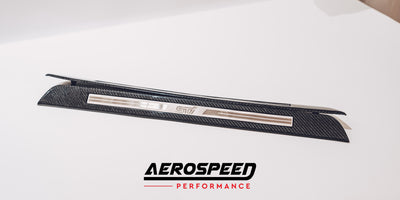 AeroSpeed Carbon Fibre Genuine tS Door Sills (Replacement) - Toyota 86 ZN6/Subaru BRZ ZC6