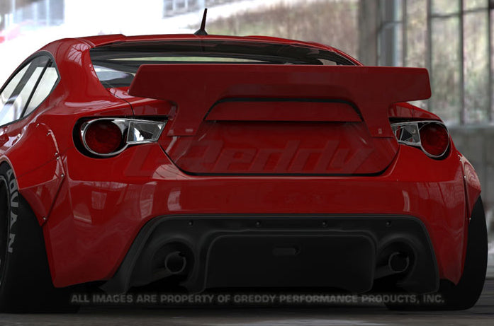 Rocket Bunny V2 Style Spoiler - Toyota 86 ZN6/Subaru BRZ ZC6