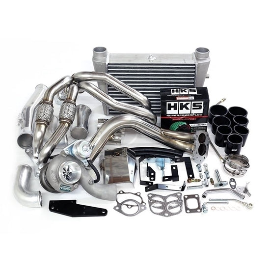 HKS V2 GTIII-RS Bolt On Turbo Kit - Toyota 86 ZN6/Subaru BRZ ZC6