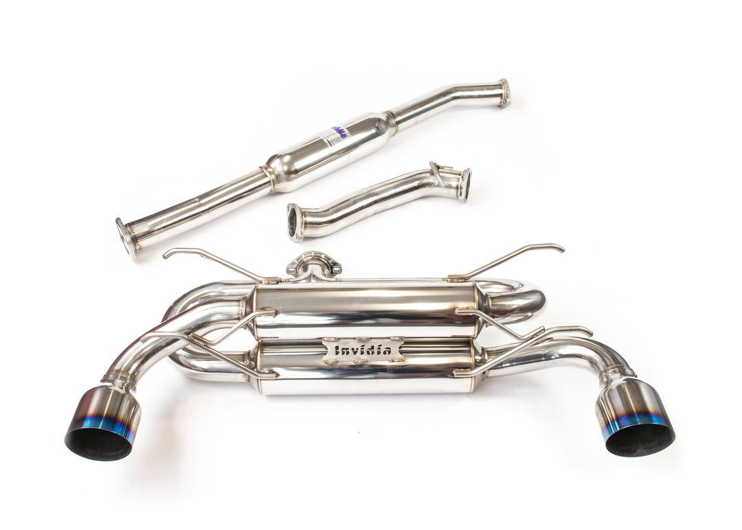 Invidia R400 Cat Back Exhaust - Toyota 86 ZN6/Subaru BRZ ZC6