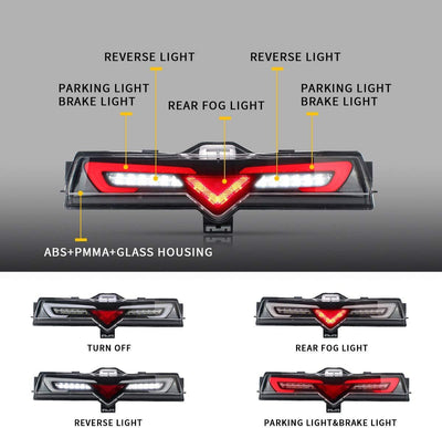 VLAND Reverse Fog Light - Toyota 86 ZN6/Subaru BRZ ZC6