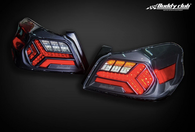 BuddyClub Sequential Tail Lights - Subaru WRX/STI VA