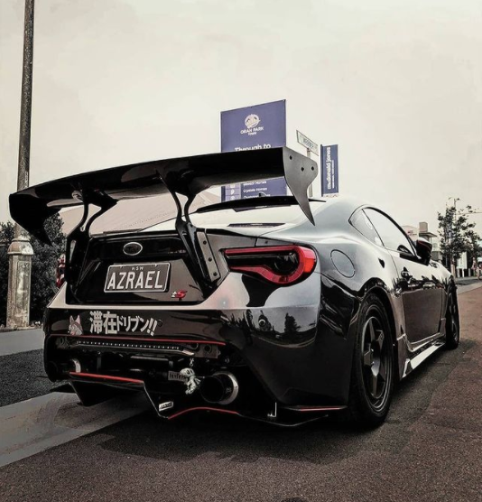 Rocket Bunny V1 Style Wing - Toyota 86 ZN6/Subaru BRZ ZC6