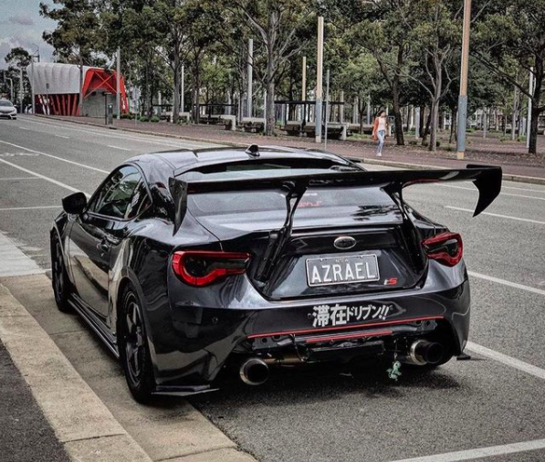 Rocket Bunny V1 Style Wing - Toyota 86 ZN6/Subaru BRZ ZC6