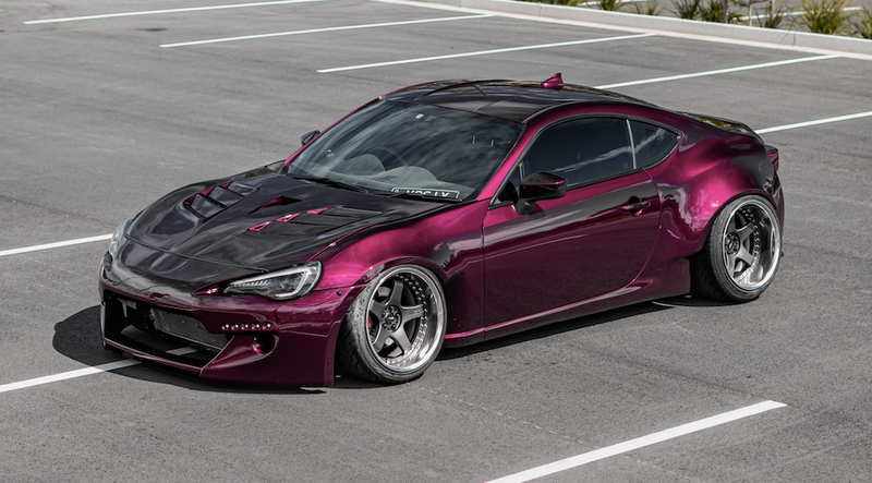 Rocket Bunny V2 Style Front Bumper with DRL - Toyota 86 ZN6/Subaru BRZ ZC6