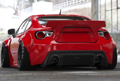 Rocket Bunny V2 Style Rear Diffuser - Toyota 86 ZN6/Subaru BRZ ZC6