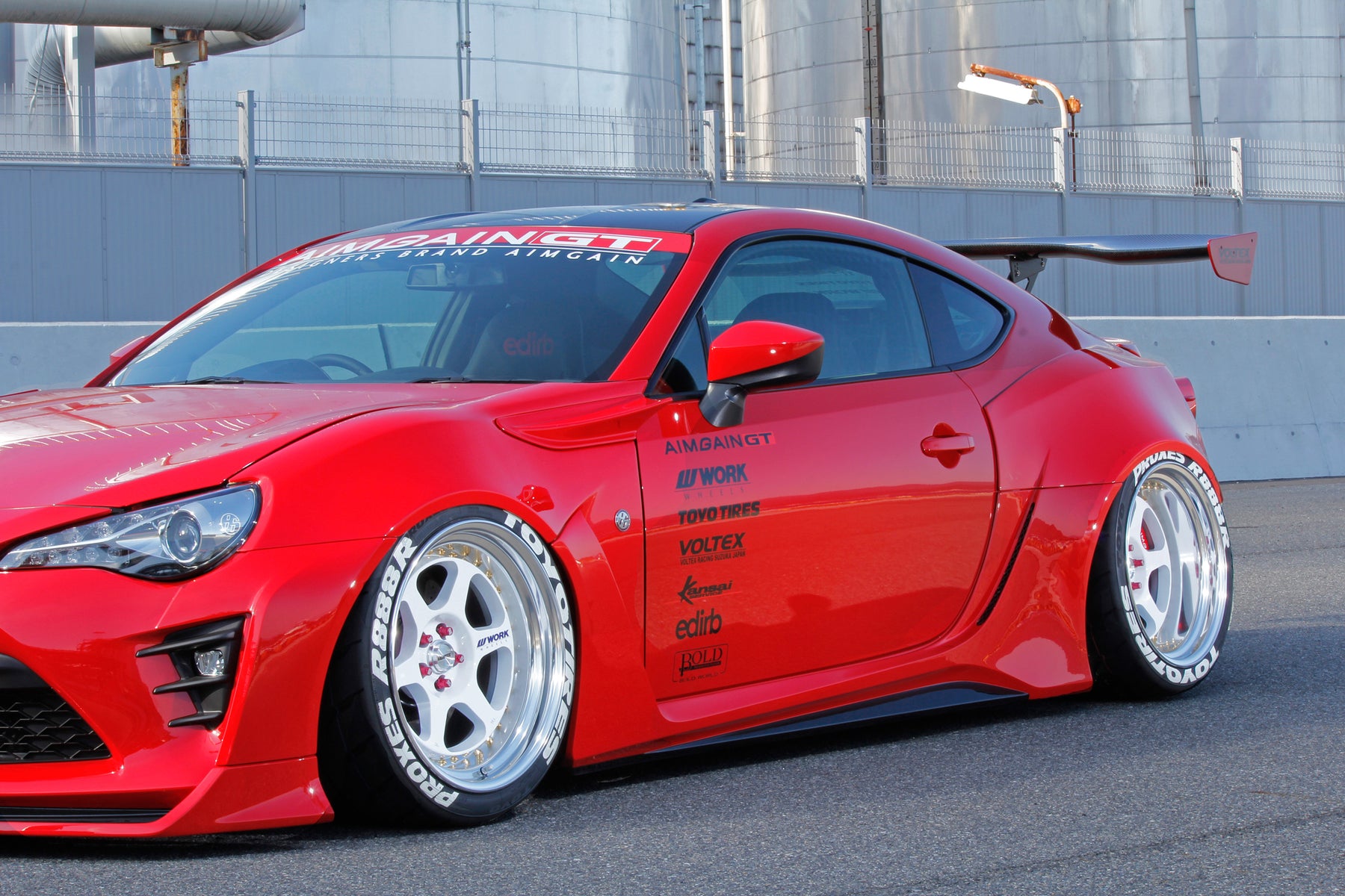 AimGain GT Kouki Style Rear Fenders - Toyota 86 ZN6/Subaru BRZ ZC6