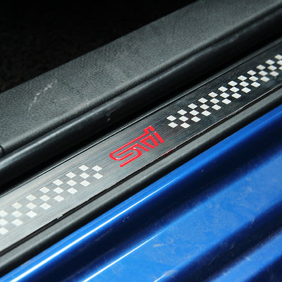 STI Door Sills (Silver Finish) - Subaru BRZ ZC6/Toyota 86 ZN6