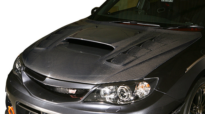 Varis Style Vented Cooling Bonnet - Subaru WRX GRB/GVB