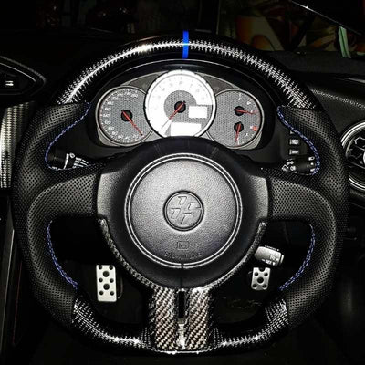 AeroSpeed Customised Carbon Fibre Steering Wheel - 2012-2016 Toyota 86 ZN6/Subaru BRZ ZC6