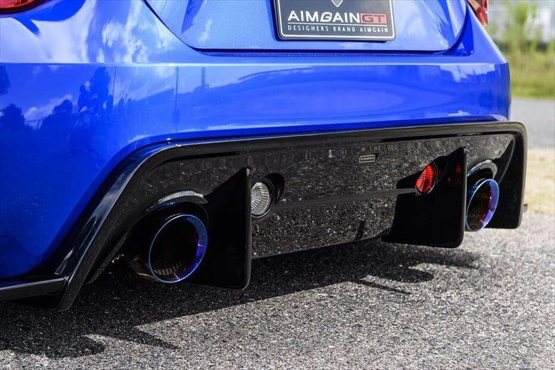 AimGain GT Style Rear Diffuser - Toyota 86 ZN6/Subaru BRZ ZC6
