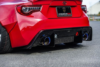 AimGain GT Style Rear Diffuser - Toyota 86 ZN6/Subaru BRZ ZC6
