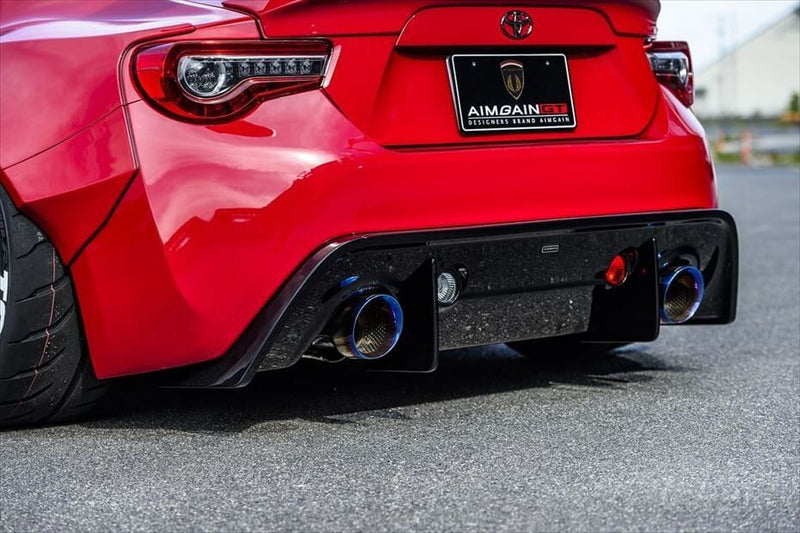 AimGain GT Style Rear Diffuser - Toyota 86 ZN6/Subaru BRZ ZC6