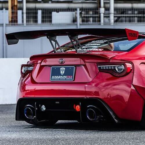 AimGain GT Style Rear Diffuser - Toyota 86 ZN6/Subaru BRZ ZC6