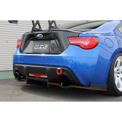 CLEiB Style Rear Diffuser - 2012-2016 Toyota 86 ZN6/Subaru BRZ ZC6