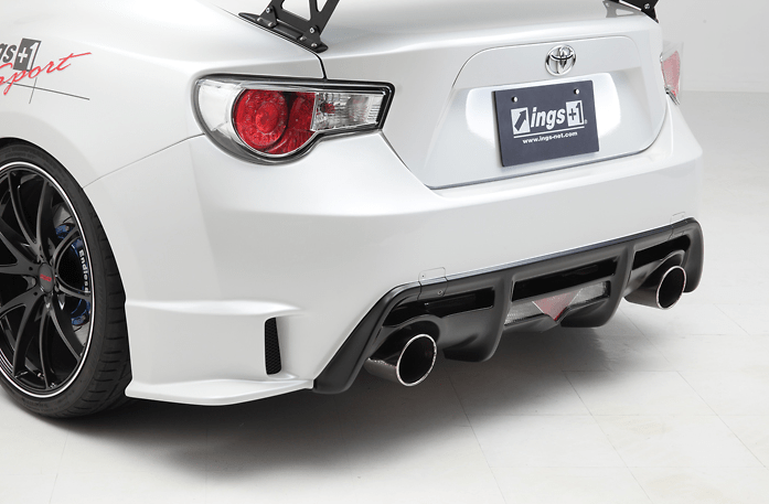 ings N-Spec Style Rear Bumper - Toyota 86 ZN6/Subaru BRZ ZC6