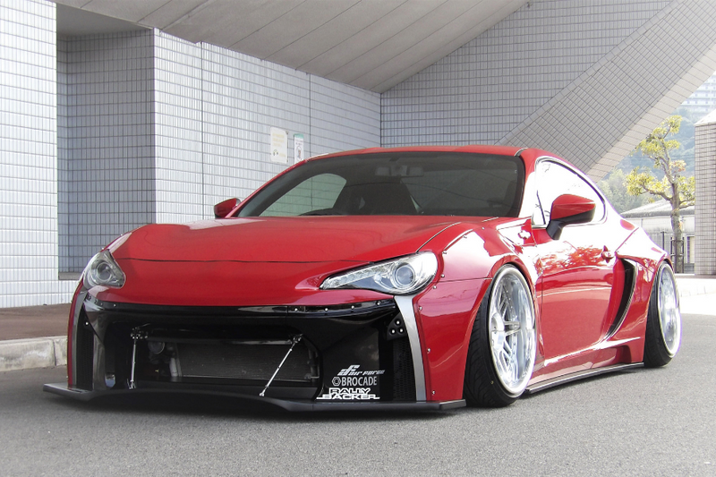 Rally Backer Front Bumper - Toyota 86 ZN6/Subaru BRZ ZC6