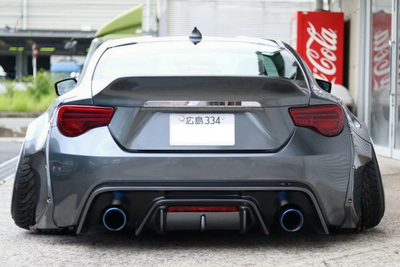 Rally Backer Version 2 Rear Diffuser - Toyota 86 ZN6/Subaru BRZ ZC6
