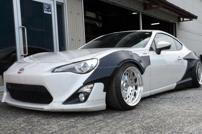 Rally Backer Version 1 Front Fenders - Toyota 86 ZN6/Subaru BRZ ZC6