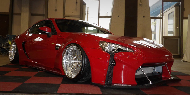 Rally Backer Version 2 Type S Side Skirts - Toyota 86 ZN6/Subaru BRZ ZC6