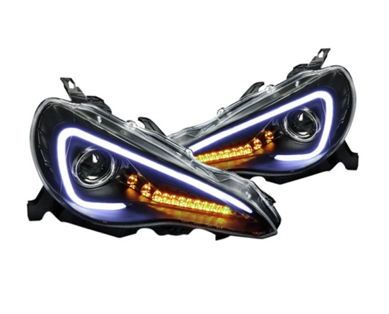 Spec-D Sequential DRL Headlights - Toyota 86 ZN6/Subaru BRZ ZC6